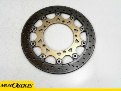 Disco freno delantero dorado YAMAHA R1 1000 2004-2006  despiece de moto