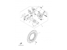 Pinza de Freno Trasera Yamaha tmax 500 2001 - 2003