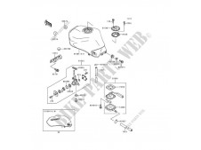 Aforador Kawasaki zr7 n 1999 - 2003