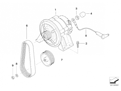 Alternador Bmw R1200 ST 2003 - 2007