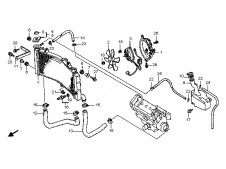 Electroventilador Honda cbr 900 1996 - 1997