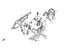 Cacha derecha Honda cbr 900 1996 - 1997