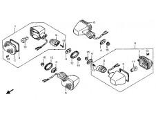 Intermitente trasero derecho Honda cbr 900 1996 - 1997