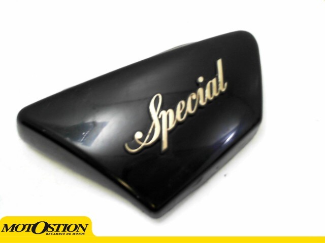 Cacha izquierda moderna especial granate YAMAHA SR 250 1980-1989  repuestos de motos