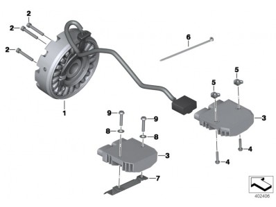 Bobina encendido -Alternador  Bmw R 1250 GS 2012 - 2020