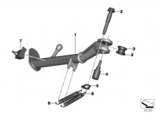 Pata cabra Bmw R 1250 GS 2012 - 2020