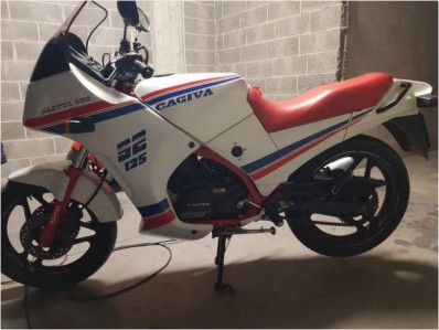 Deposito gasolina nuevo cagiva alettaoro 1985 - 1986