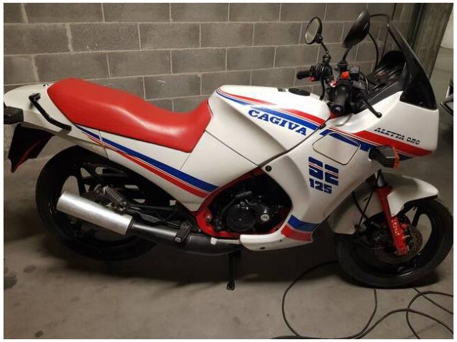 Deposito gasolina nuevo cagiva alettaoro 1985 - 1986