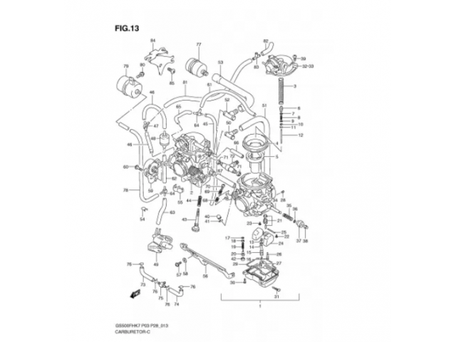 Bateria carburadores sensor tps
