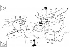 Aforador Aprilia Scarabeo 125 y 250 E2 2004 - 2006