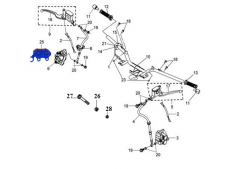 Interruptor freno delantero Sym hd 125 evo 2010 - 2014
