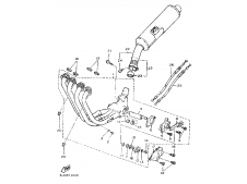Colectores Yamaha fzr 1000 1990-1991