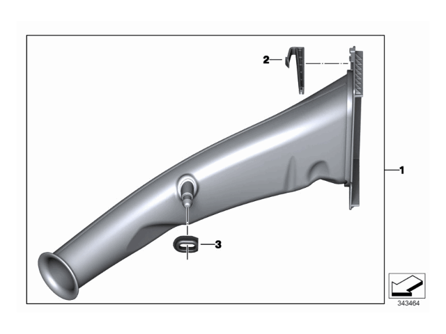 Aireador Bmw r1200 gs 2005 - 2007