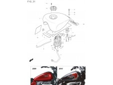 Aforador Hyosung Aquila GV250 EFI 2008 - 2012