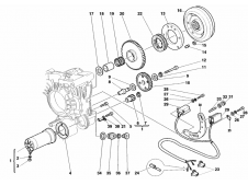 Motor de arranque Ducati monster 600 1998 - 1999