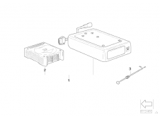 Display radio cd Bmw K1200 LT 2003 - 2008
