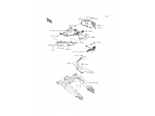 Cacha Izquierda Kawasaki ER-6F 650 2012 - 2015