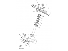 Tija superior Yamaha fzr 1000 1990-1991