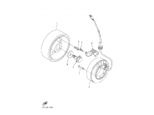 Bobina encendido Yamaha FZ6 N 600 2004 - 2006