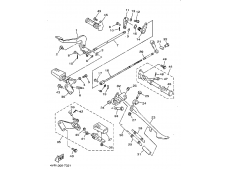Varilla delantera freno trasero Yamaha Drag Star 650 1997 - 2001