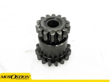 piñon doble bendix arranque Daelim roadwin 125r fi 125 2007-2011