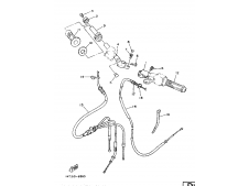 Cable embrague Yamaha RD350 LCF Brasileña 1986 - 1990