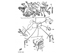 Aforador deposito aceite Yamaha RD350 LCF Brasileña 1986 - 1990