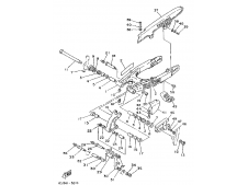 BASCULANTE Yamaha xt 350 1989-1995