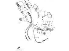 Cable embrague Yamaha xt 350 1989-1995