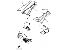 CACHA IZQUIERDA Yamaha RD350LC Japonesa 1982 - 1986