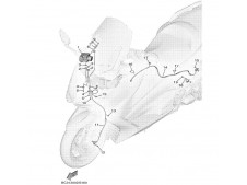Sensor ABS Trasero Yamaha TMAX 530 ABS 2017 - 2018