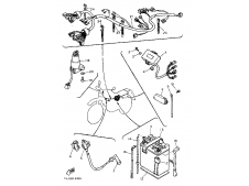 Sistema electrico completo Yamaha tenere 600 1983-1990