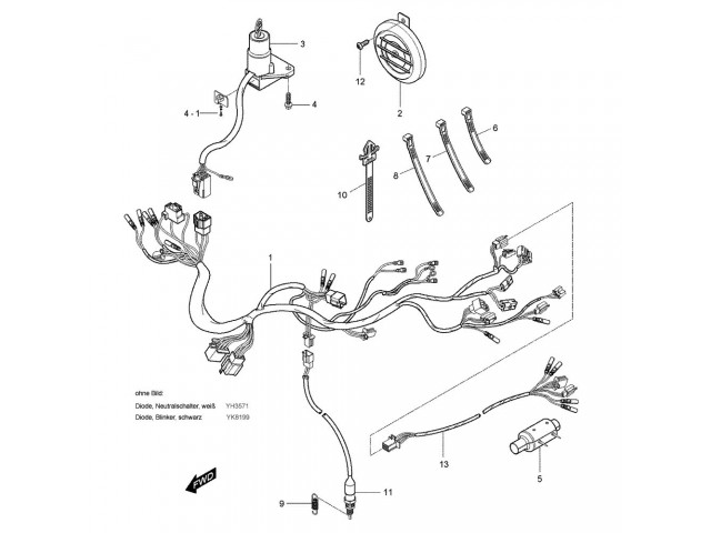 Cerraduras completas Hyosung gv 125 aquila 2003 - 2010