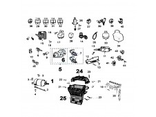 Caja porta batería Peugeot Geopolis 250 2006 - 2013