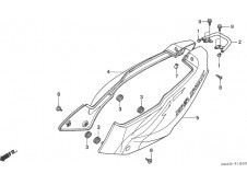 Cacha derecha Honda ns1 80 1992-2000
