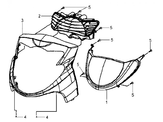 Faro Sym HD 125 2003 - 2006