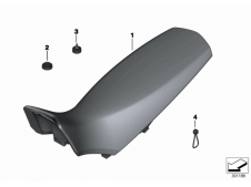 Asiento Rally Bmw F650 GS 2008 - 2012