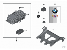 Alarma moto original Bmw F650 GS 2008 - 2012
