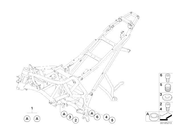 TORNILLERIA COMPLETA DE LA MOTO Bmw F650 GS 2008 - 2012