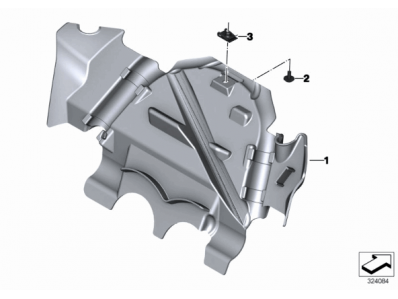 Embellecedor chasis Bmw F650 GS 2008 - 2012