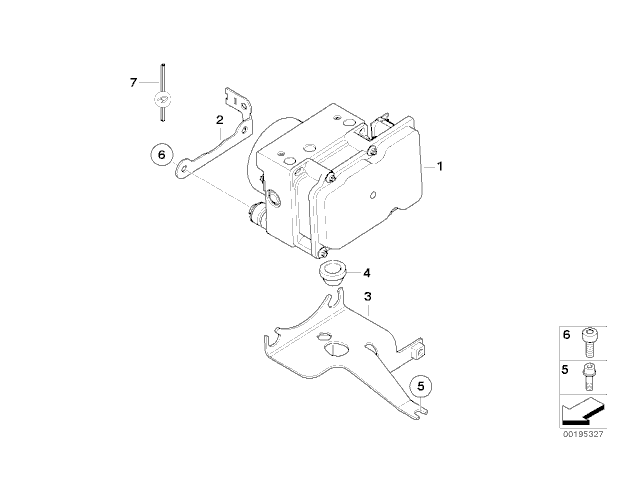 Módulo de ABS Bmw F650 GS 2008 - 2012