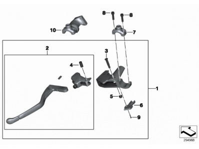 Maneta embrague Bmw F650 GS 2008 - 2012
