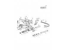 Eje basculante Triumph Speed Triple 1050 2006 - 2010
