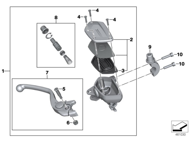 Bomba freno delantero Bmw F 900 R 2018 - 2021
