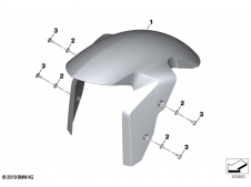 Aleta delantera Bmw F 900 R 2018 - 2021