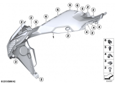 Aireador izquierdo Bmw F 900 R 2018 - 2021