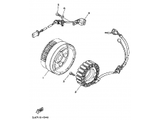 Volante magnetico Yamaha virago 1100 1985-1995