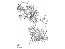 Culata completa Yamaha virago 1100 1985-1995