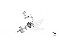 Volante magnetico Honda Forza 125 2021 - 2023