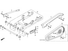 Cubre cadenas Honda CG 125 2004 - 2007